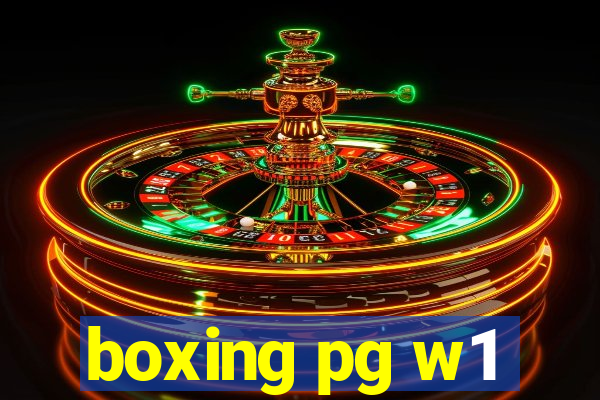 boxing pg w1